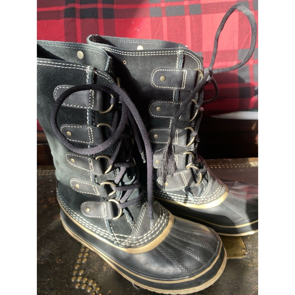 Sorel Joan of Arctic Boots for Women, Size 7- Black